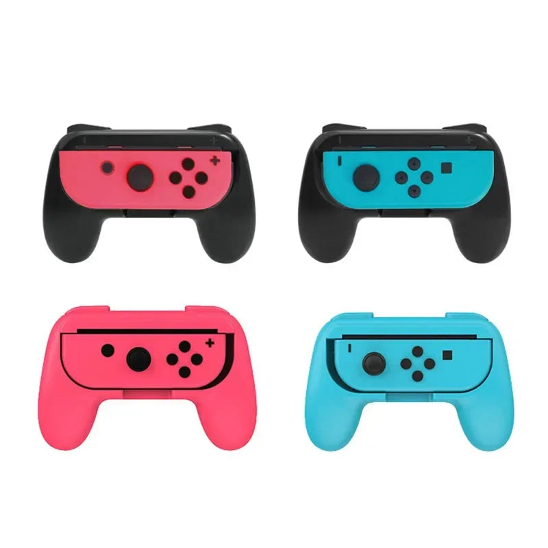 Replacement 2 Pack Joy-Con Hand Grips Bracket, Gamepad Holder Spare Accessory for Switch Switch OLED Controller