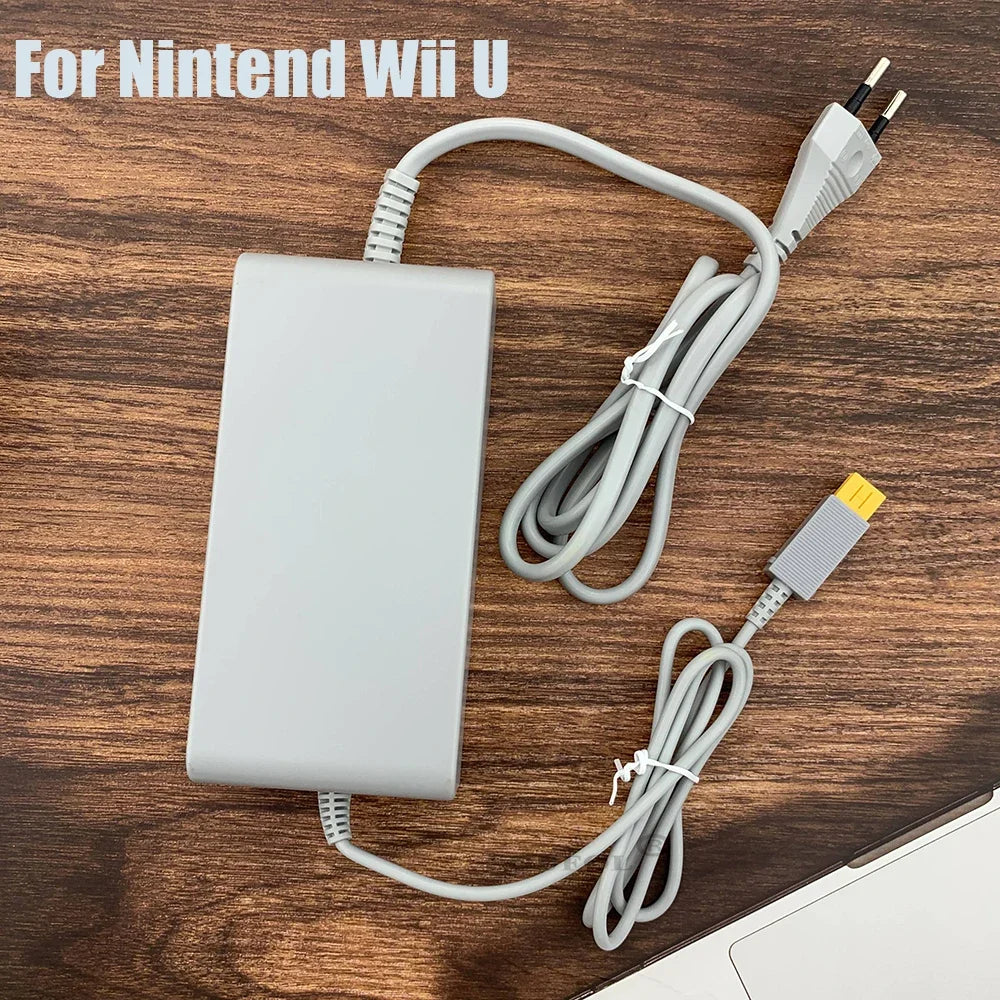 AC-033 AC Adapter for Nintendo Switch & Wii U, US/EU/UK Plug