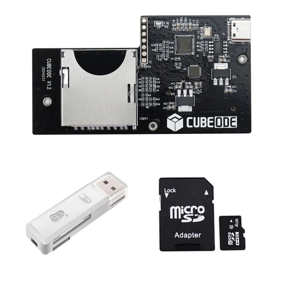 RetroScaler CUBEODE V1.2 SD2SP2 Disc Drive Emulator for GameCube