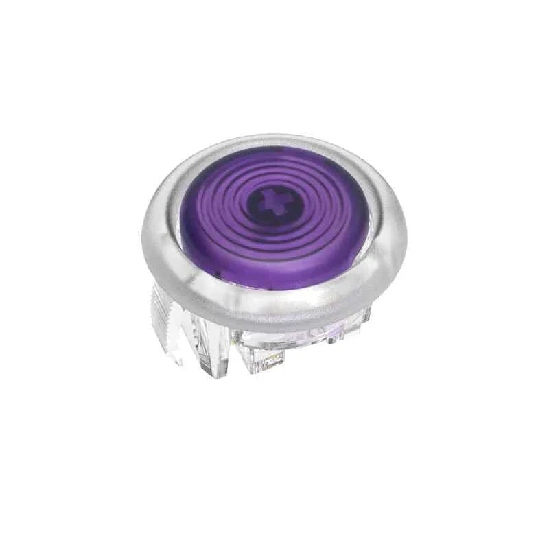 11pcs 24mm 1pcs 30mm Punk Workshop Mechanical Buttons PushButton with Cherry Silver Switch for Hitbox Fight Stick Arcade Cabinet