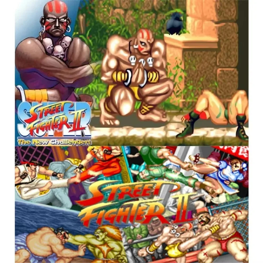 Entertainment English Version Super Street Fighter 2 GBA Game 32-bit Electronic Console Ink Cartridges Game Card DS NDSL USA/EUR