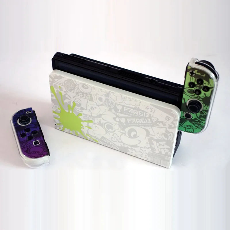 Hard Crystal Case for Nintendo Switch 2 & OLED with TV Dock
