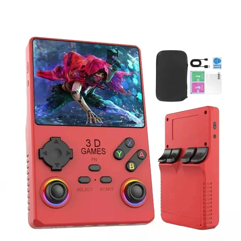 POWKIDDY R36S V40 Pro Handheld Console 3.5-Inch, 35000 Games