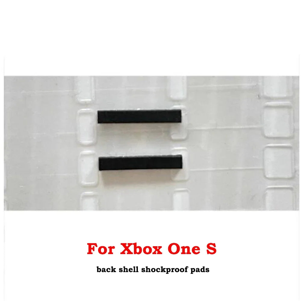 1Pair=2PC Shockproof pads for Xbox Series X/S Back Shell LT RT Rubber Pads for Xbox One Slim Elite 2 Gamepad Shock Absorbers Pad