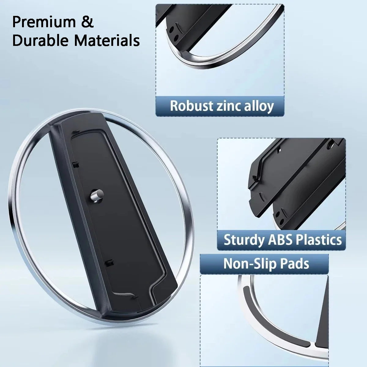 AyeBeau PS5 Slim Vertical Console Stand Cradle Holder