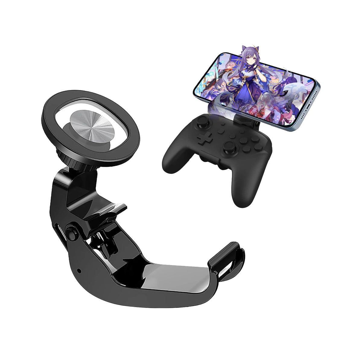 Magnetic Phone Holder for Switch Controller, Android & iOS