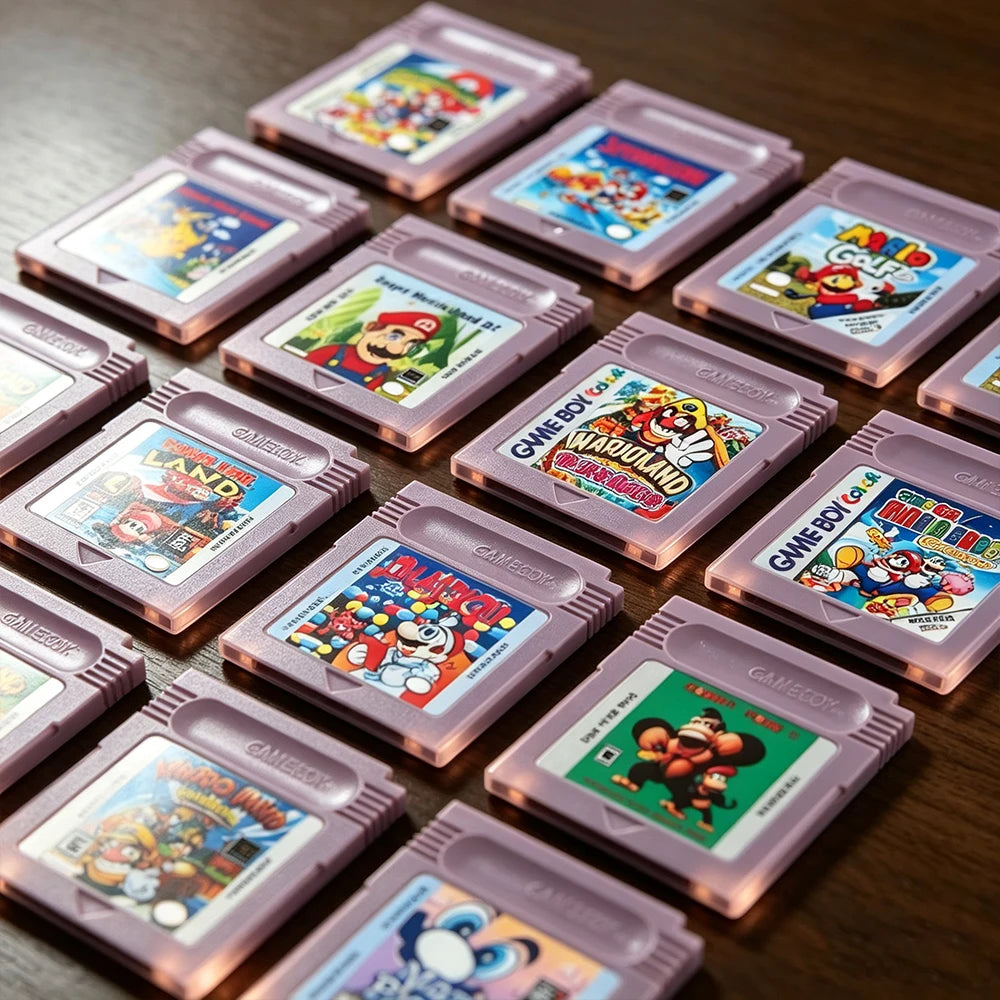 USA Version GBC 16 Bit Retro Game Cartridge & Game Card Mario Series Wario Land Donkey Kong Yoshi For Game Boy Color GBA Console