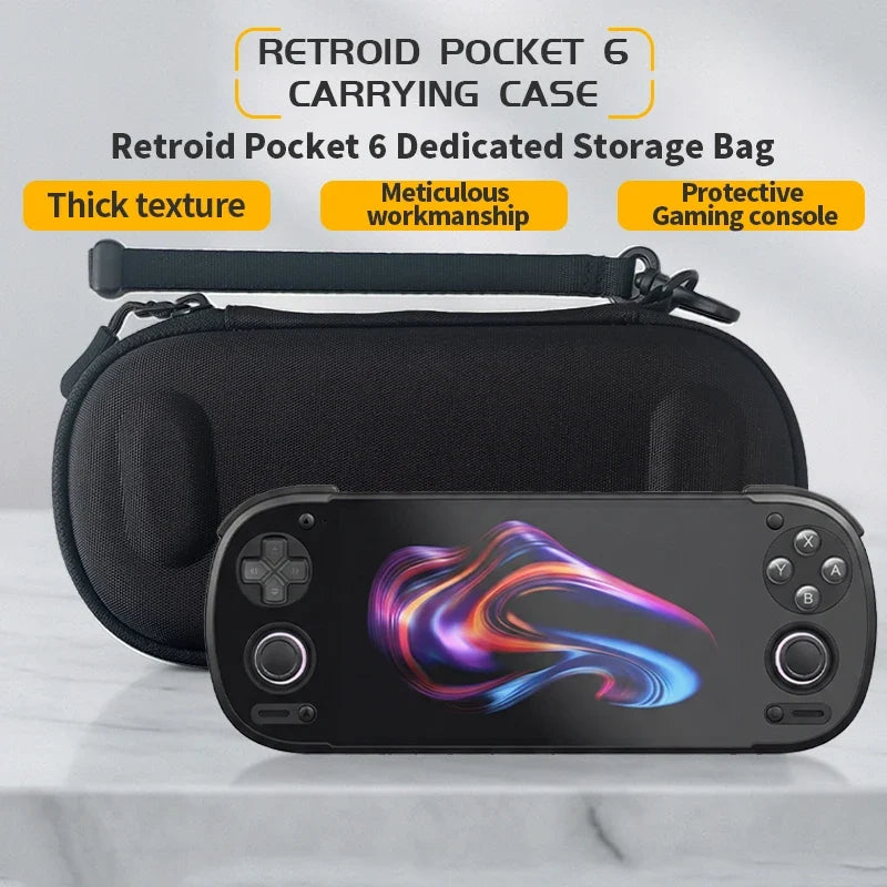 Soft Storage Bag for Retroid Pocket 6 / RP5, Nylon Canvas