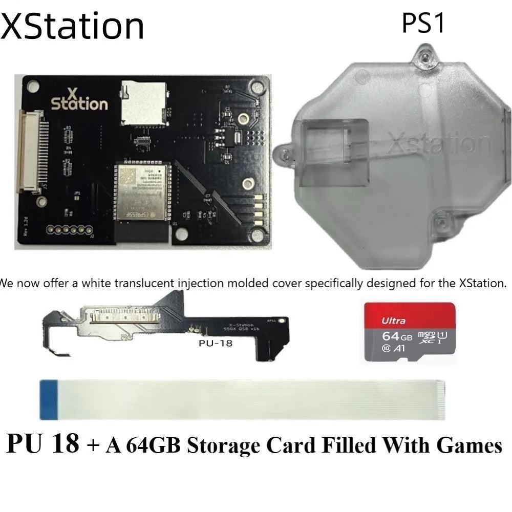 XStation Optical Discdrive Emulator PS1 Game Console ODE XSTATION PICOSTATION For PlayStation PSone PS2 PS3 PS4 Modular Chip