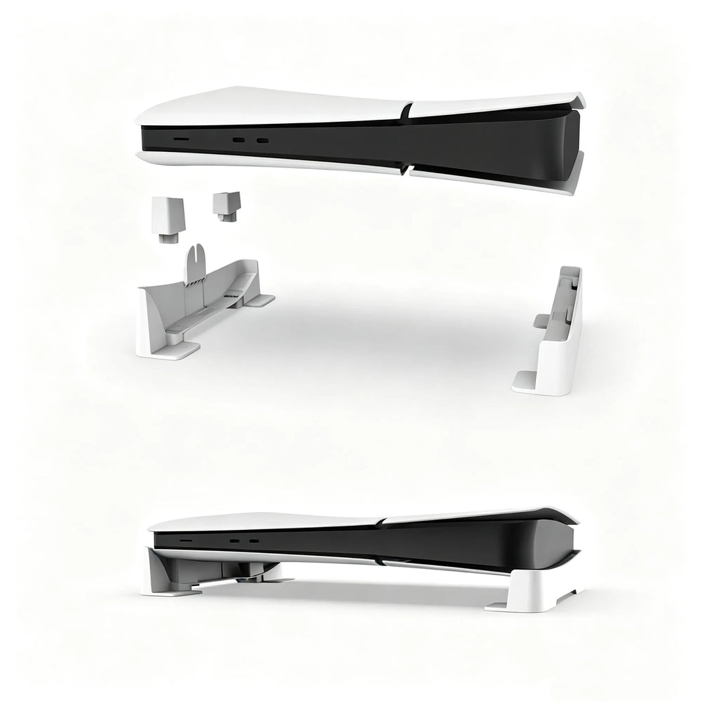 KOMIER P525 Horizontal Stand for PS5 Pro and PS5 Slim, White