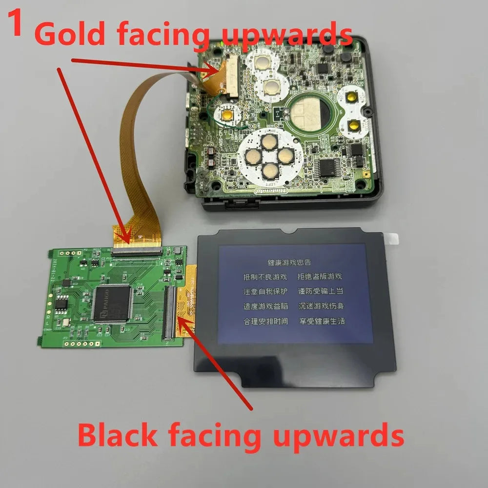 2026 New GBASP IPS LCD 2.9" IPS High Brightness LCD and Shell Kit for Gameboy Advance SP