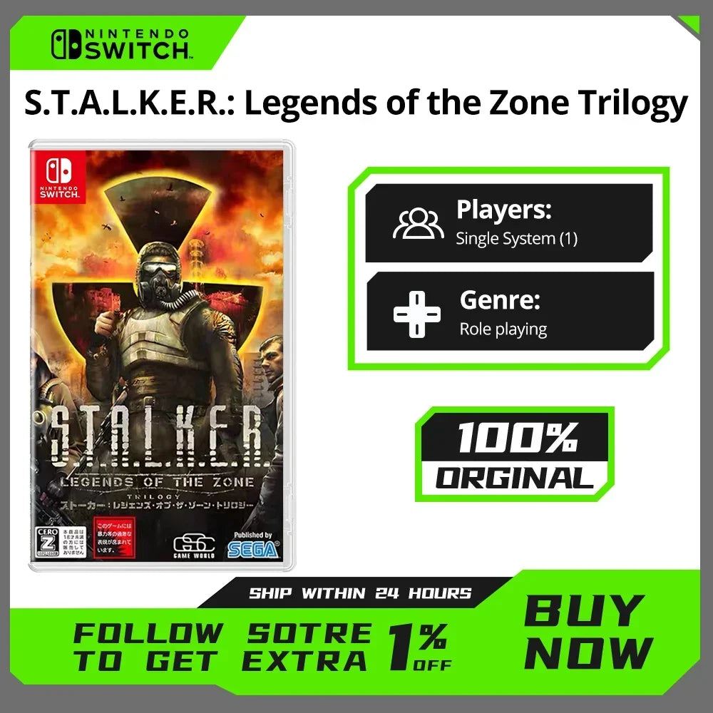 S.T.A.L.K.E.R.: Legends of the Zone Trilogy for Nintendo Switch