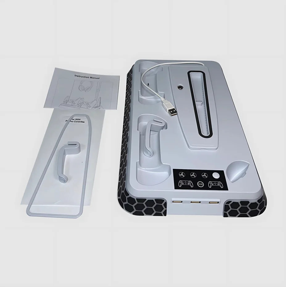 ipega YH66S Cooling Stand for PS5, PS5 Slim & PS5 Pro with RGB