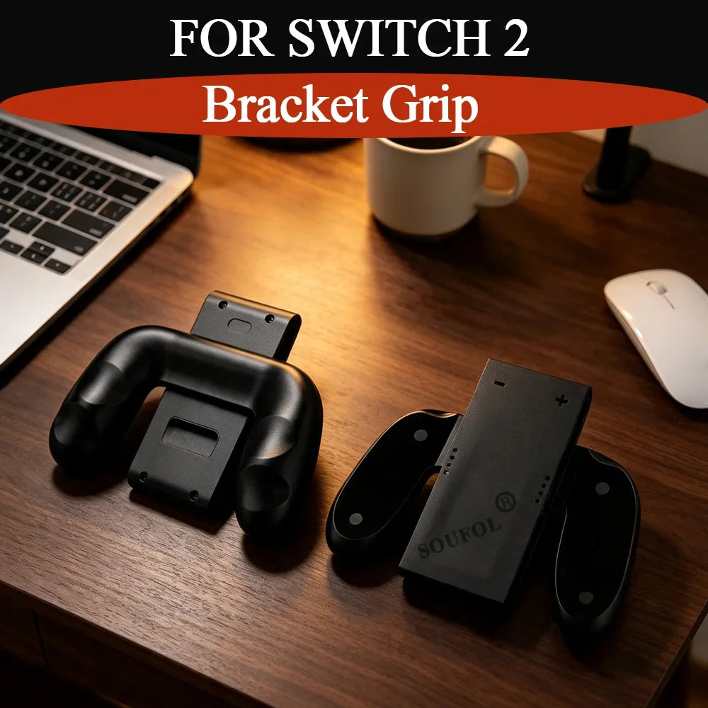 Bracket Grip for Nintendo Switch 2 Joy-Con, No Charging