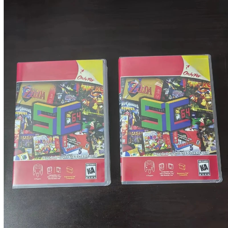 N64 flashcart SummerCart64 game cartridge N64 US/JP/EU universal SC64 Flashcart 9999 games, compatible with 16G/32G memory