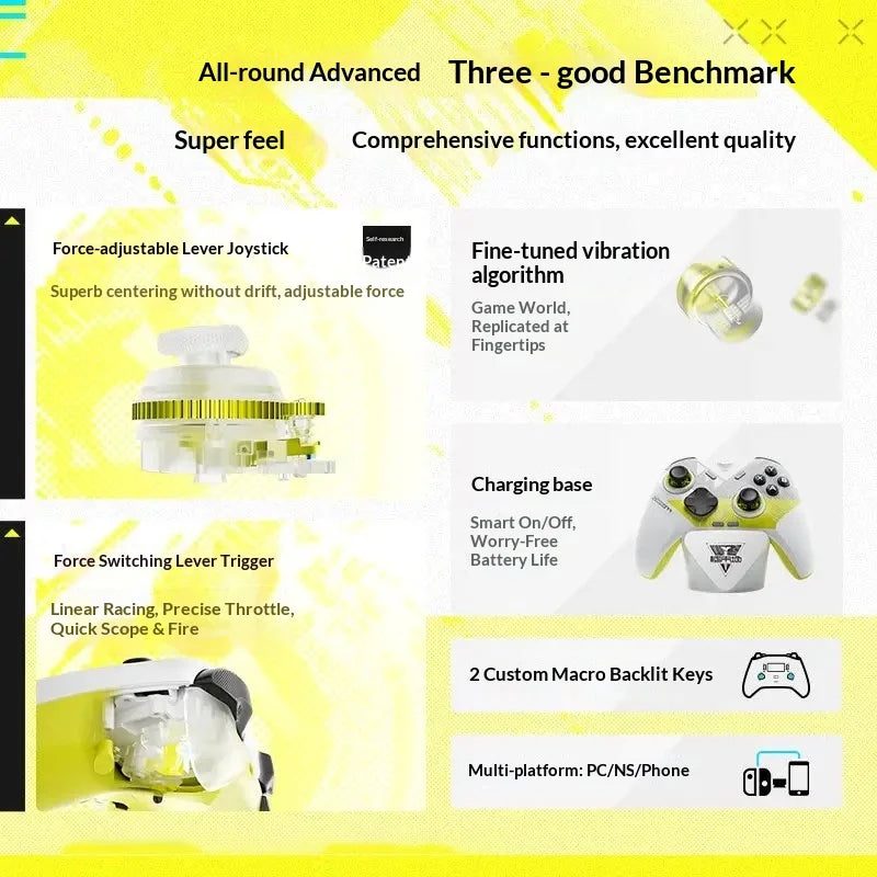 FLYDIGI Direwolf 4 Wireless Gamepad for PC and Switch