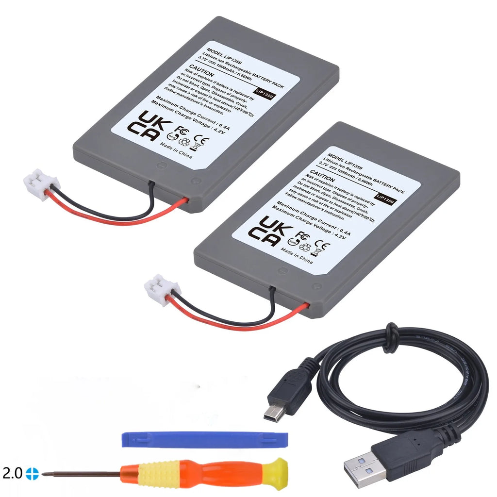 Batmax 1800mAh LIP1359 Battery for PS3 DualShock 3 Controller