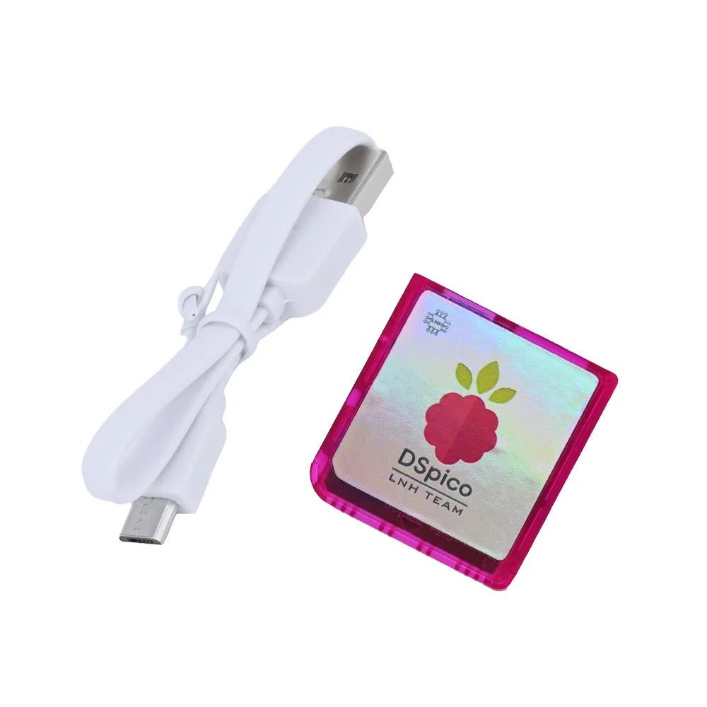 Chiscart DSpico Micro USB Injection Molded Transparent Case Compatible with Original PCB For NDS NDSL DSi 3DS Consoles