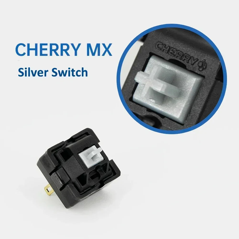 Original Korean CROWN 30mm Silent 203-S Push Button Arcade Cherry Switch DIY Joystick PC PS3 XBOX HITBOX Fighting Tekken Game