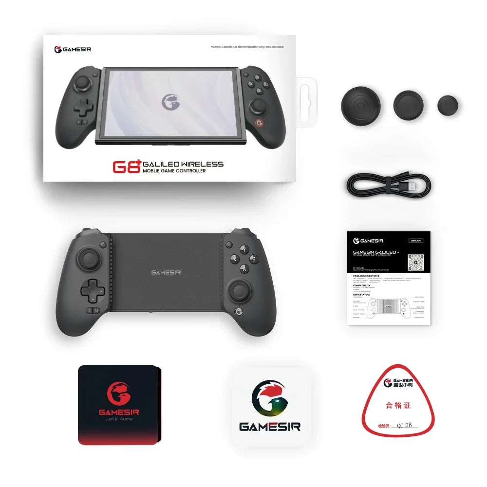 GameSir G8+ Bluetooth Gamepad Hall Effect Gaming Controller for Nintendo Switch 2, Android Phone, Tablets, iPhone, iPad, PC