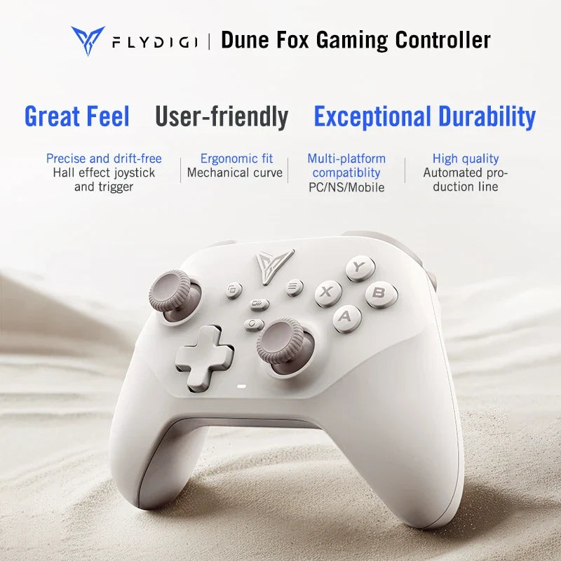 Flydigi Dune Fox Wireless Gaming Controller Gamepad Trigger Smart Handle Support Bluetooth Wireless Controller