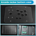 GET! DIY Arcade Joystick Acrylic Panel Case for Arcade Game Machine DIY Can Be Installed Joystick Button for Retro Video Game
