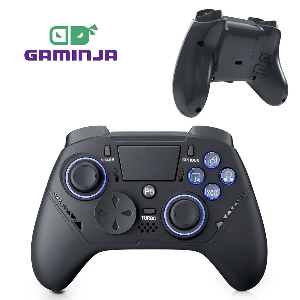 GAMINJA P516F Wired Controller for PS5 PC Android, Hall Stick
