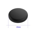 popop 14Pcs Mini HitBox Arcade Fight Stick Switch Button Caps Mechanical Keycap for Kailh Choc Low-Profile Switch V1 Black