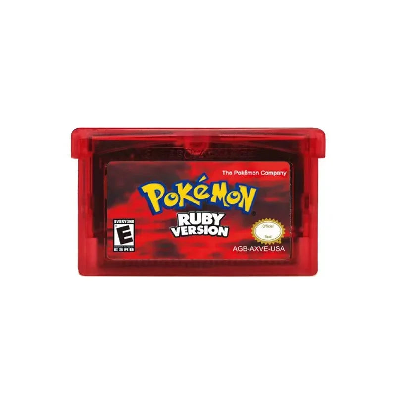 GBA 5-in-1 Cartridge: Ruby, FireRed, Emerald, LeafGreen, Sapphire