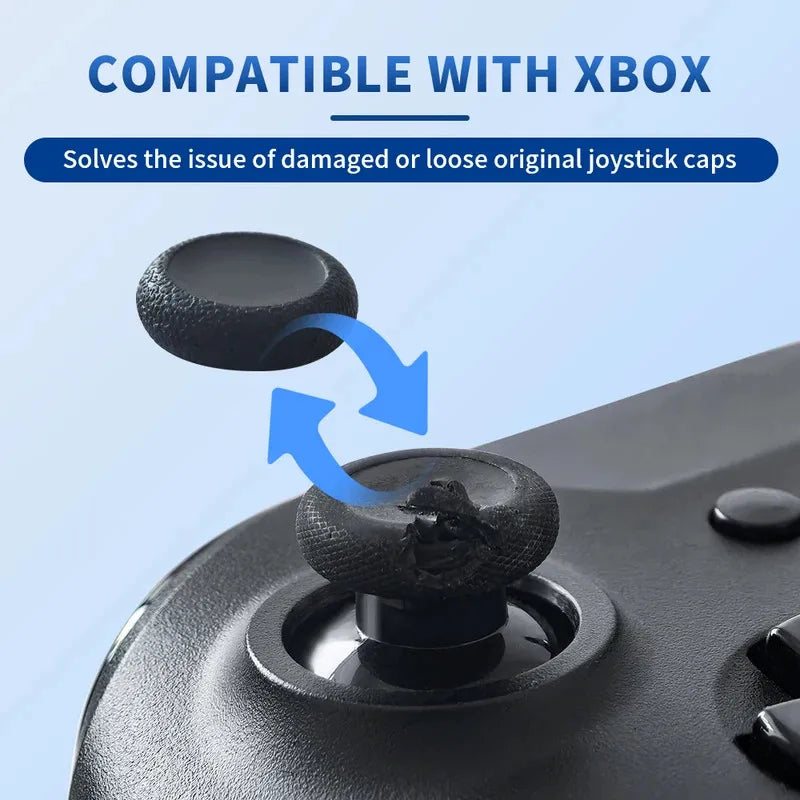 6/4/2Pcs Replacement And Repair Joystick Keycap Of Mushroom Head Wear On Joystick For Xbox One Series S/X Controller Game Access