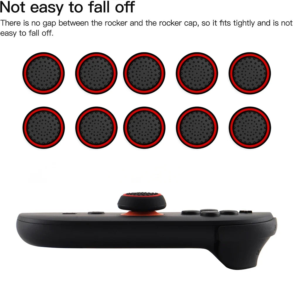 10PCS ThumbSticks Grips Caps for Nintendo Switch 2 JoyCon 2 Silicone Luminous Joystick Caps Thumb Stick Cover Accessory Parts