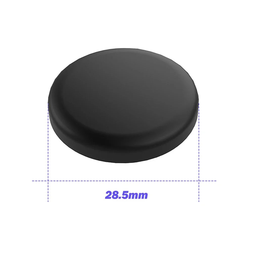 popop 14Pcs Mini HitBox Arcade Fight Stick Switch Button Caps Mechanical Keycap for Kailh Choc Low-Profile Switch V1 Black