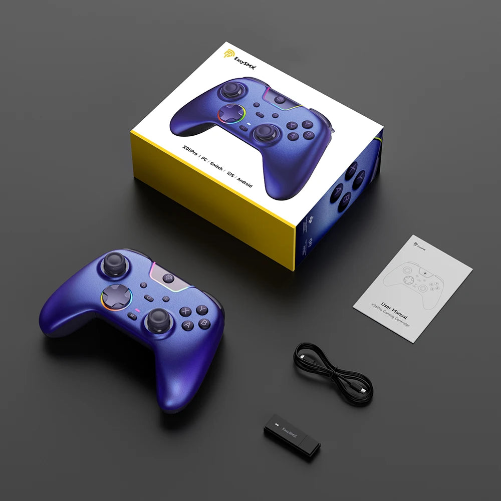 EasySMX X05 Pro Wireless Gamepad for PC, Switch, Phone, Steam, TV