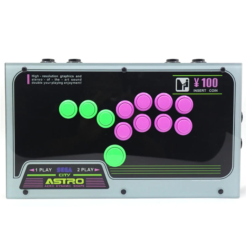 RAC-J800B All-Button Hitbox Arcade Controller for PC
