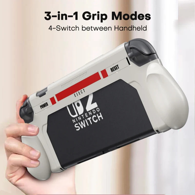 Tuodes Grip Case for Nintendo Switch 2 Retro 3-in-1 Split