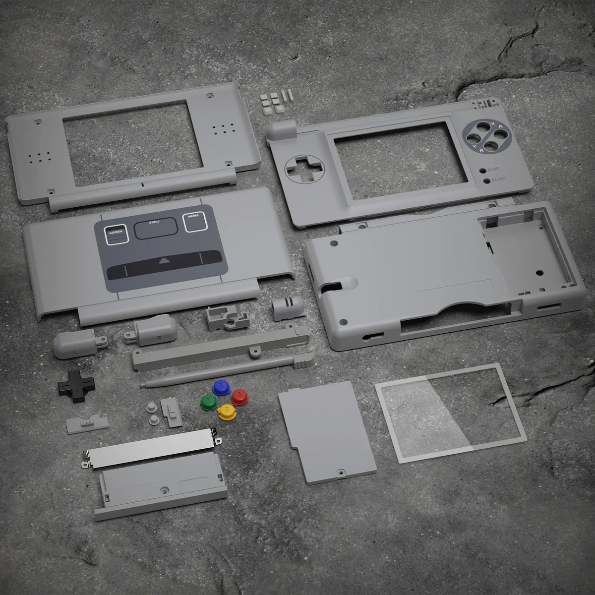 eXtremeRate Nintendo DS Lite NDSL Full Housing Shell