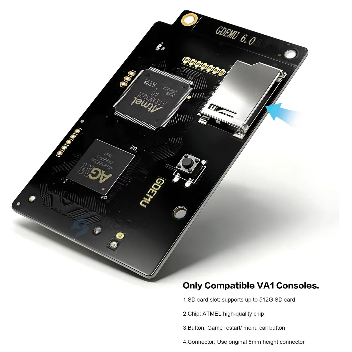 GDEMU 6.0 for SEGA Dreamcast Optical Drive Emulation Board