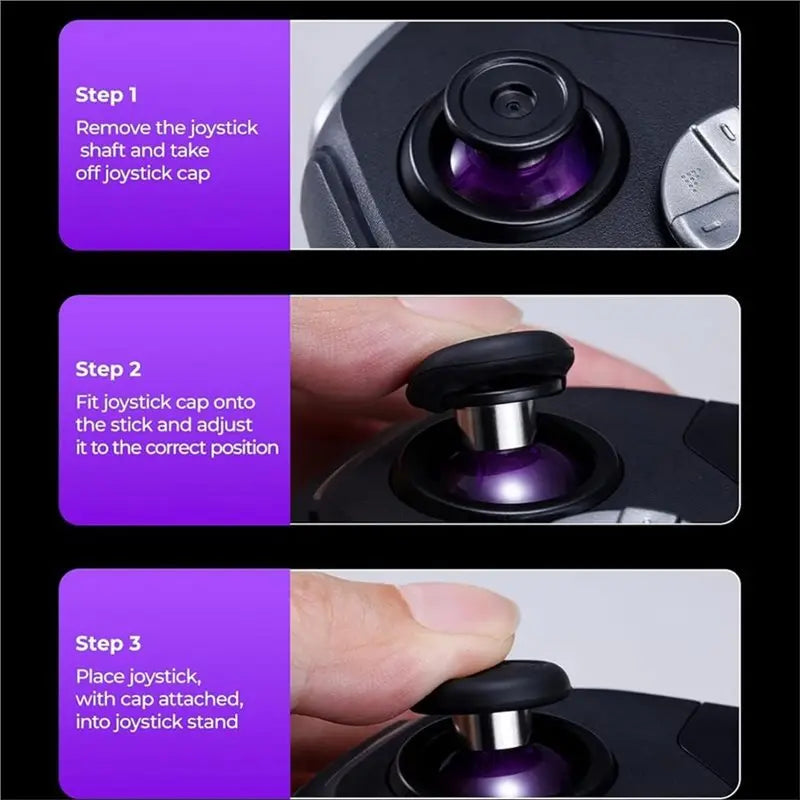 Joystick Caps and Motion Caps Set for Leadjoy Xeno Plus