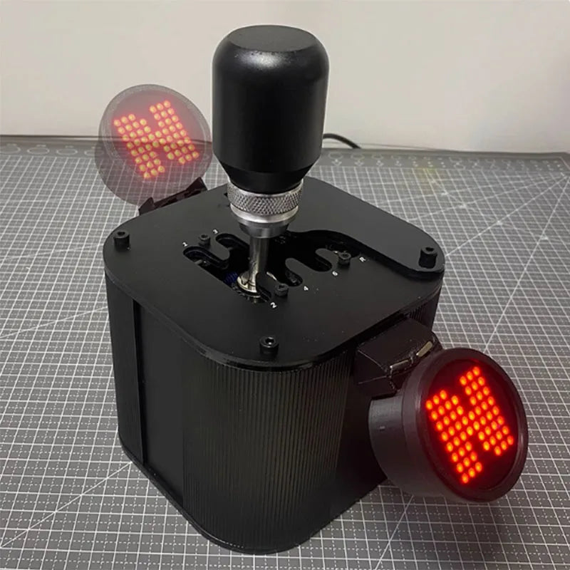 SimHub Racing Dashboard Gear Lights Display for MOZA