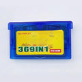 369 in 1 GBA Game Cartridge 32-Bit Retro Game Combo Card with English Software Ideal Holiday Gift for Kids