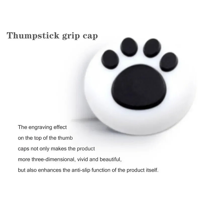 Silicone Thumb Grip Caps for PS5 PS4 Xbox Series X/S Controllers