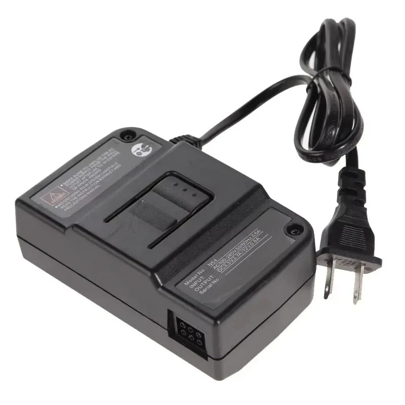 N64 Replacement AC Adapter Power Supply and AV Cable