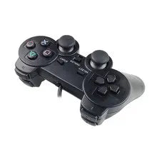 Wired Gamepad for PS2 Console Controller for Mando PS2 Joystick for Playstation Dual Shock Vibration Joypad Wired PC Controller