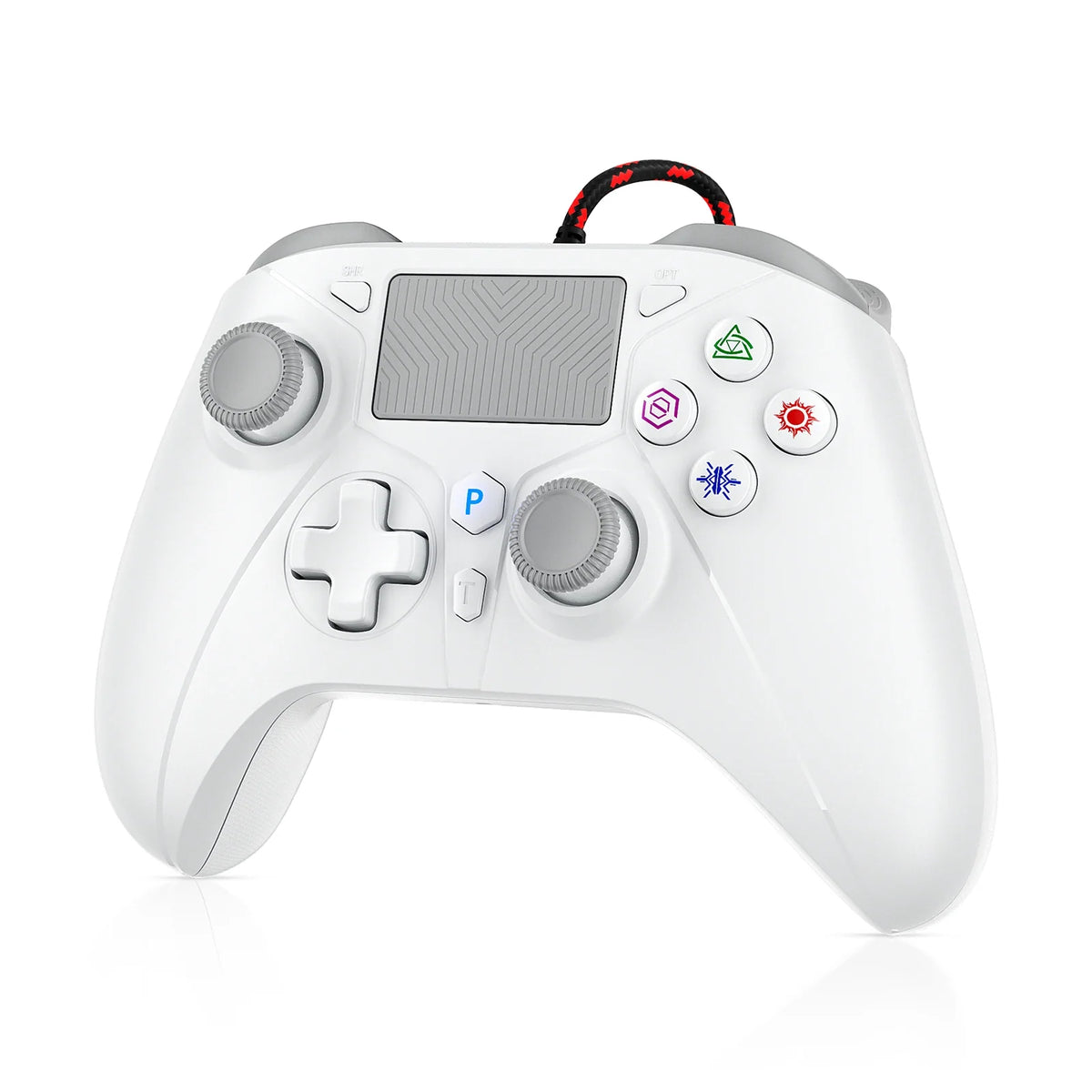 Bonadget Gamepad For PS5/ps4 Console Wire Controller With Turbo Touchpad Hall Trigger, Vibration Headphone Function Game