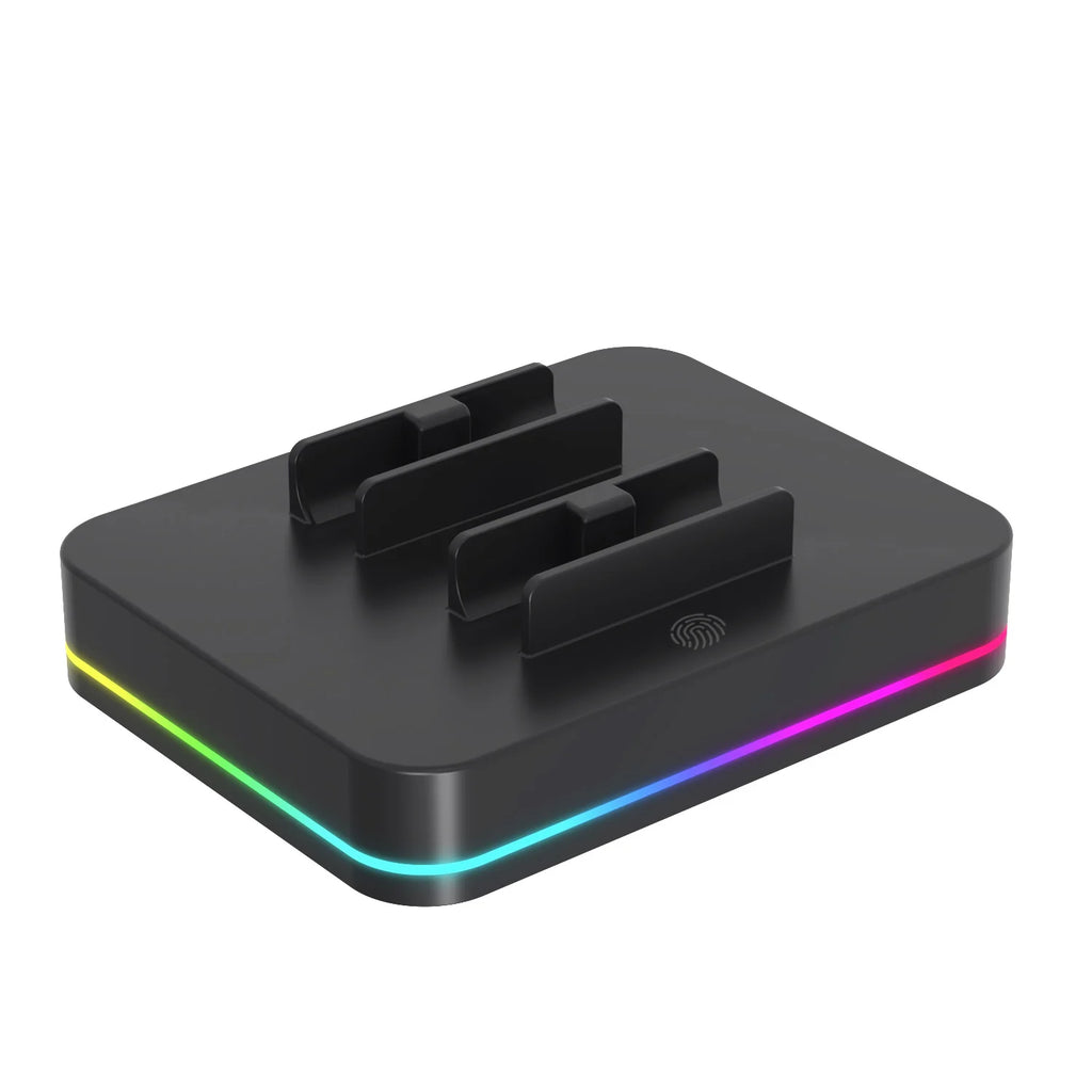 REMANK Nintendo Switch 2 Joy-Con Charging Dock, 4-in-1 RGB