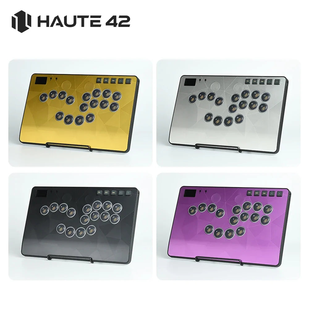 Haute42 C-AT Magnetic Aluminum Alloy Panel With Laser-Etched Diamond Pattern For Hauyepad C-AT Controller Replaceable Panel
