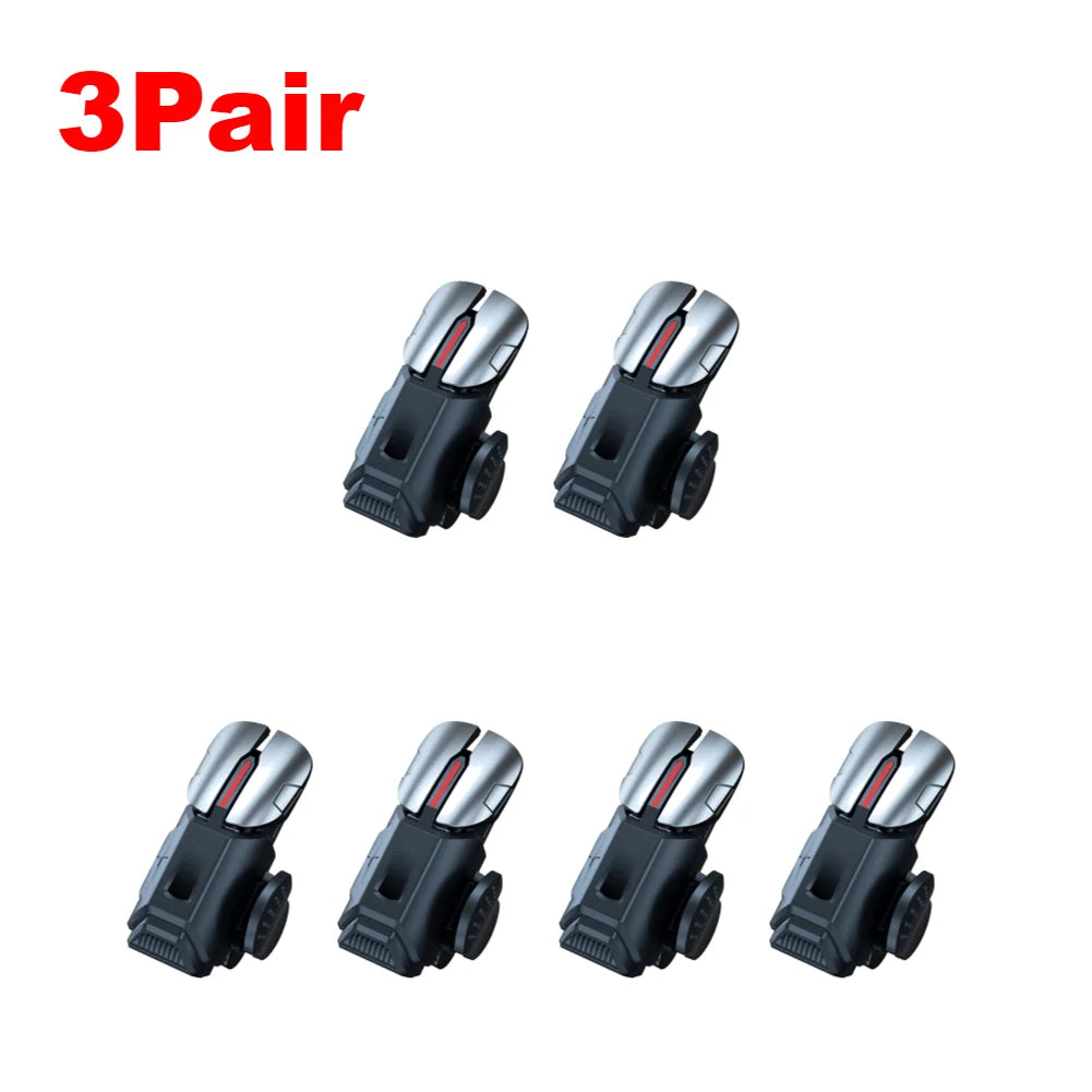 G21 Mobile Phone Game Trigger Gamepad Joystick 6-Finger Aim Shooting L1 R1 Key Button Game Fingertips For PUBG Game Controller