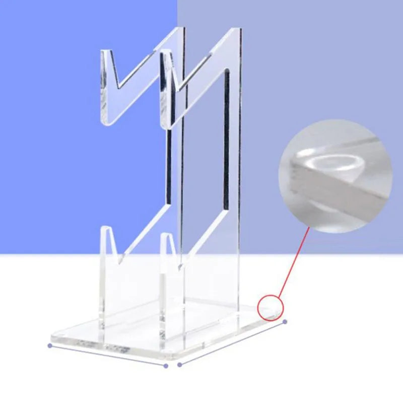 Universal Game Controller Bracket for Xbox Switch PS5 PS4 Transparent Game Handle Display Base Holder for Game Console Phone