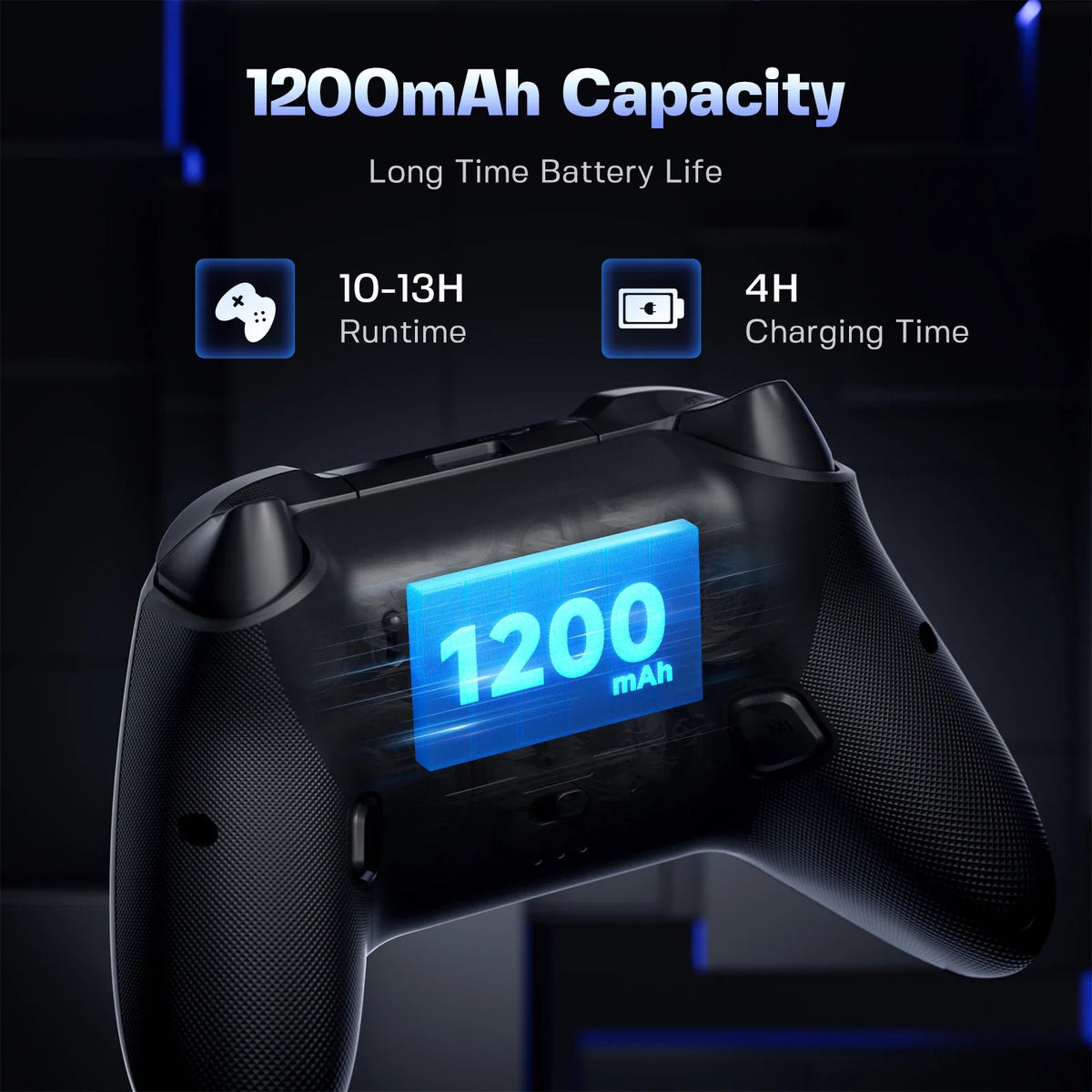 NYXI Wireless Gamepad with TMR Sticks, Hall Effect Triggers, Gyro