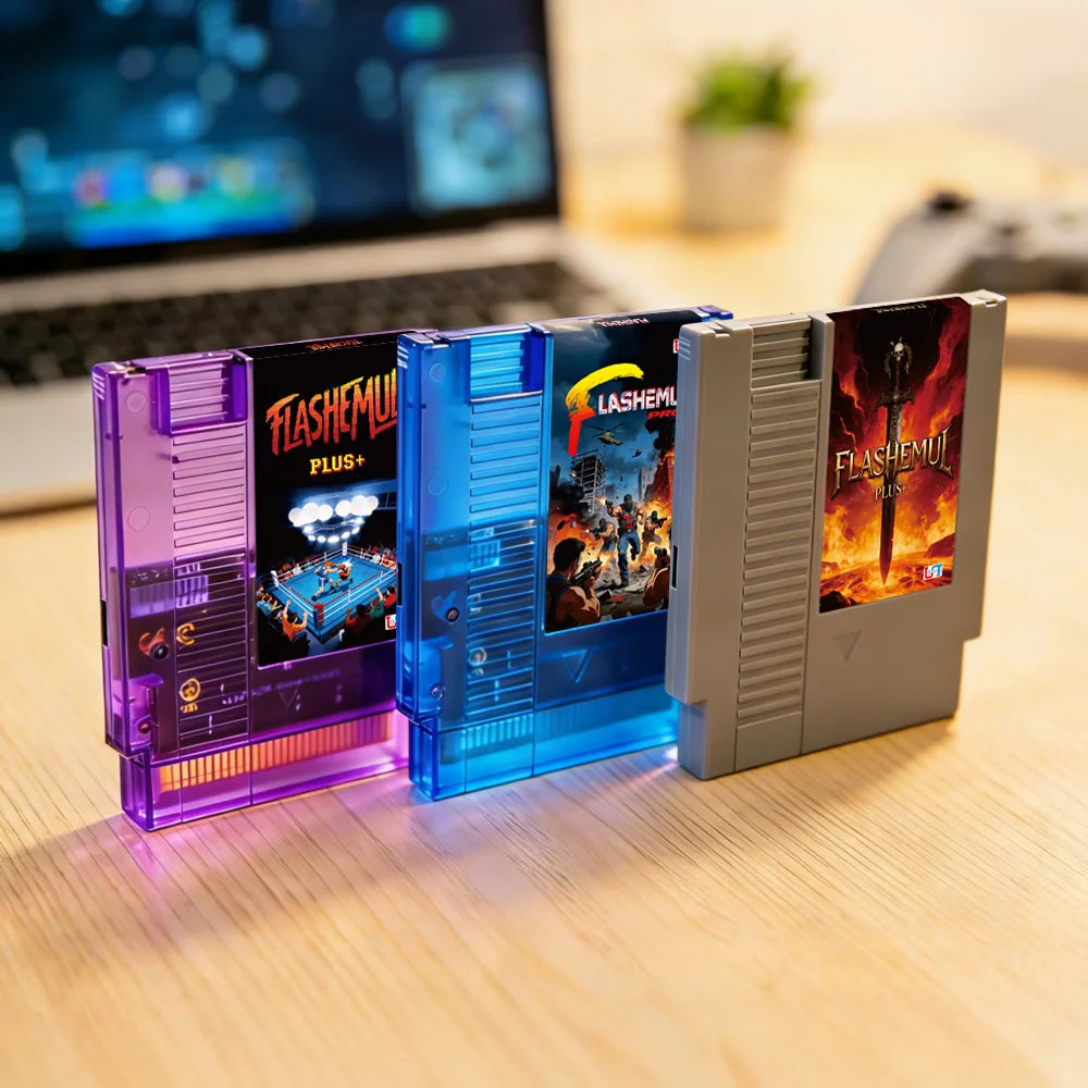 FLASHEMUL FCN8 FOR NES Cart Emulator Card reader Flash N8 Pro NESN8 Flash N8 plus Simulator for 8-Bit Console Accessories